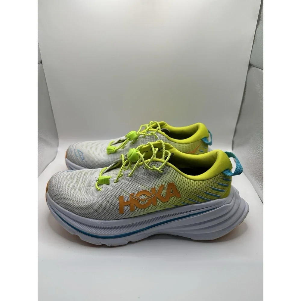 HOKA Bondi X White Evening Primrose Men's 7